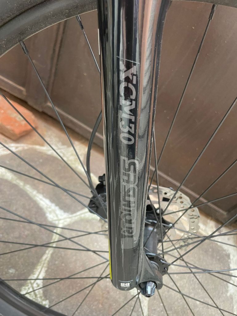 Used Cannondale Trail 6 2023 Mountainbike, Light Gray — image 15 of 18