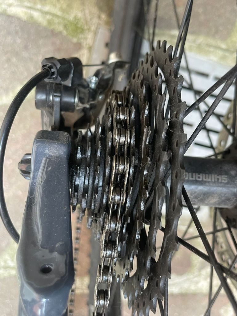 Used Cannondale Trail 6 2023 Mountainbike, Light Gray — image 13 of 18