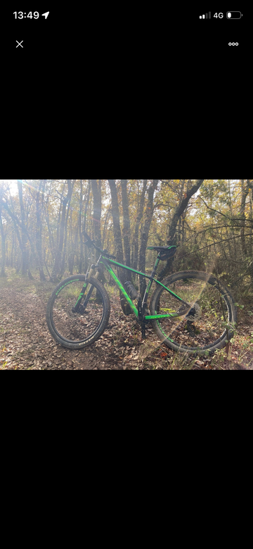 Used Scott Scale Shimano Deore XT 2018 Mountainbike, Green — image 4 of 5