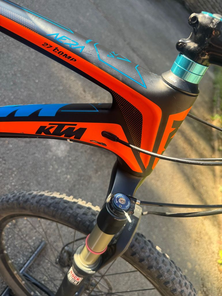 Used KTM AERA Shimano Deore XT 2017 Mountainbike, Nero — image 6 of 7