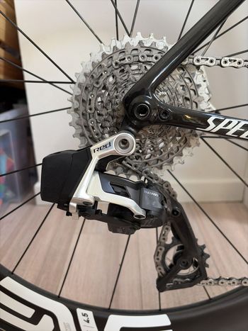 Used Specialized S-Works Tarmac SL8 - SRAM Red eTap AXS 2024 2024 Road & Gravel, Black — image 8 of 9