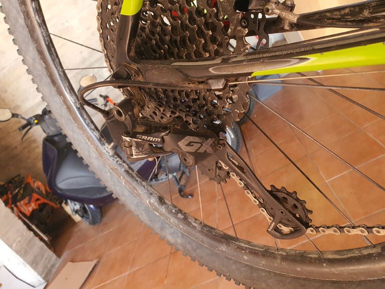 Used Cannondale F-si SRAM GX Eagle 2017 Mountainbike, Green — image 3 of 8