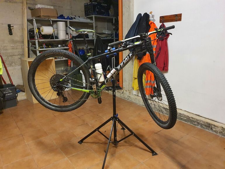 Used Cannondale F-si SRAM GX Eagle 2017 Mountainbike, Green — image 1 of 8