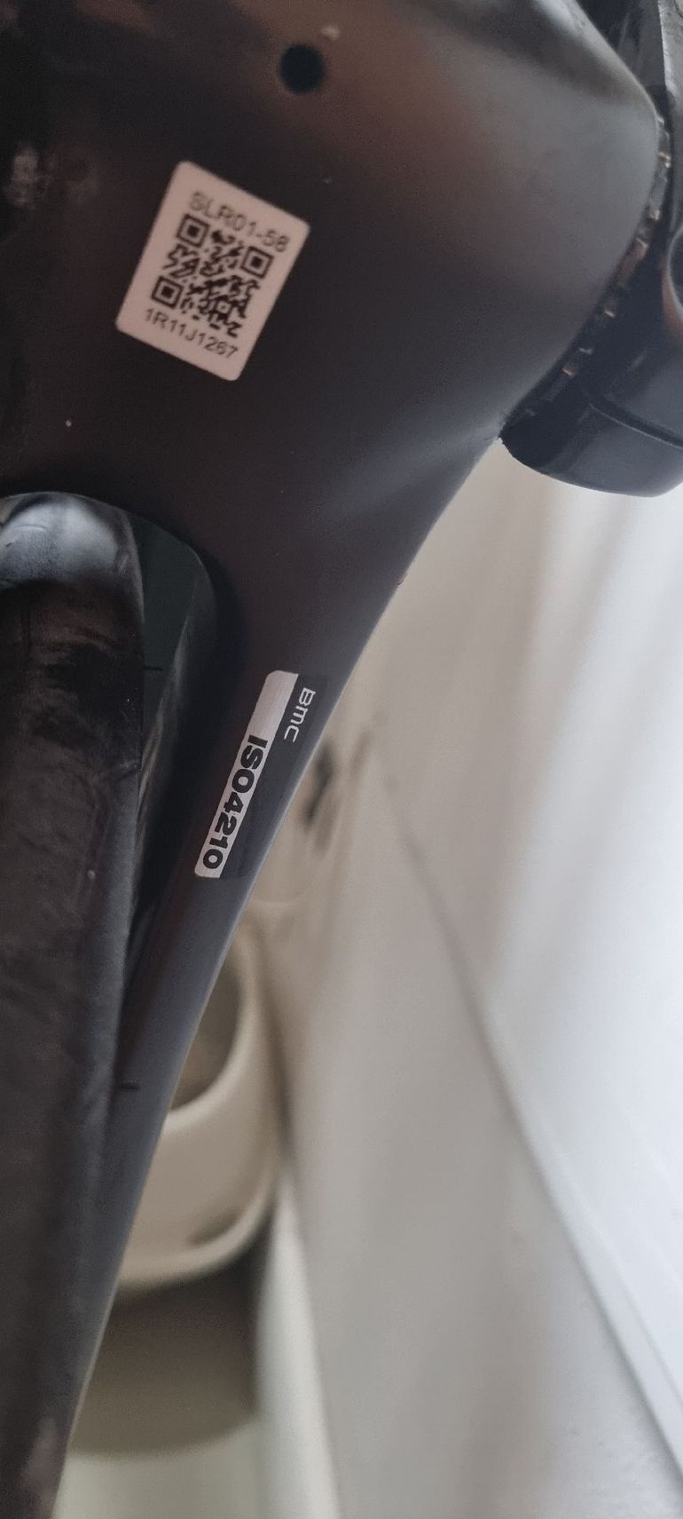 Used BMC Teammachine SLR 01 MOD 2023 Frameset 2023 Road & Gravel, Black — image 10 of 10