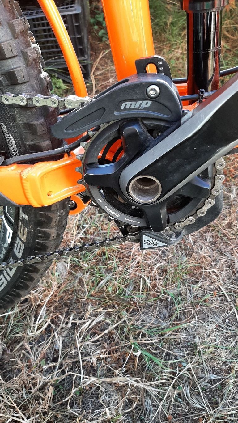 Used Giant Reign SX 2018 2018 Mountainbike, Orange, 27.5 — image 5 of 5