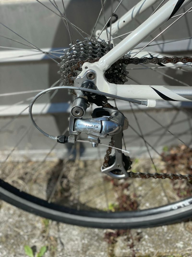 Used Fuji Newest 1.0 2007 2007 Road & Gravel, White — image 4 of 7