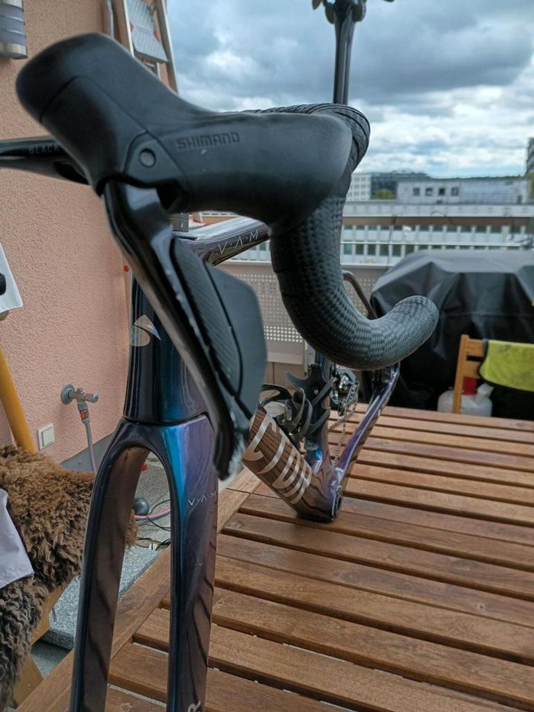 Used Factor Ostro Vollcarbon 56 Frameset 2024 Road & Gravel, Violett — image 9 of 9
