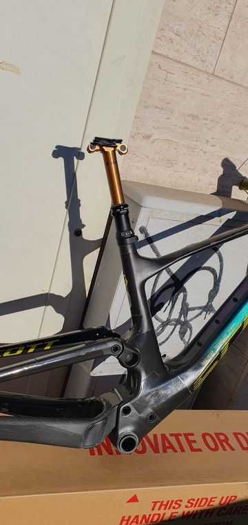Gebrauchtes Scott Spark RC Team Issue AXS 2023 Frameset 2023 Mountainbike, Grün, 29 — Bild 10 von 14