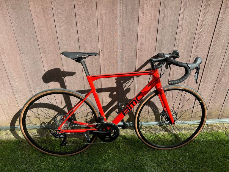 Used BMC Teammachine ALR DISC TWO 2021 2021 Road & Gravel, Red — image 3 of 6