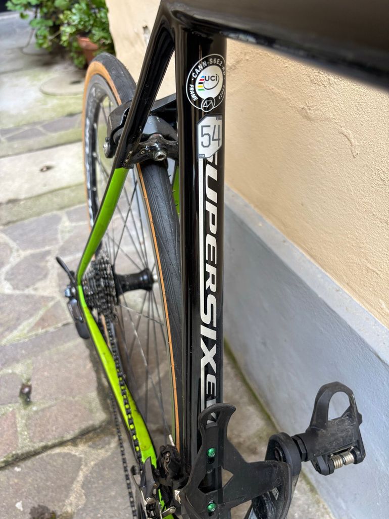 Used Cannondale SuperSix EVO Shimano Ultegra 2017 Road & Gravel, Green — image 7 of 8
