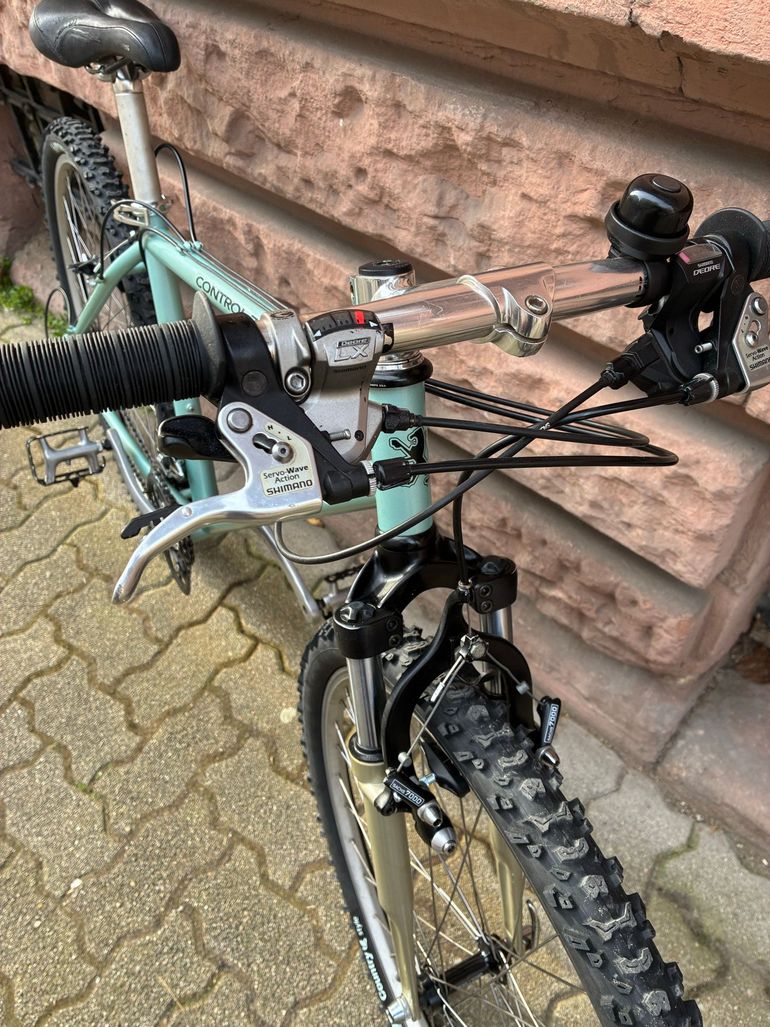 Used Peugeot Peugeot Custom Shimano Deore 1992 Mountainbike, Green, 26 — image 5 of 8