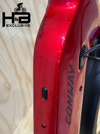 Used Conway Cairon SUV FS 4.7 Shimano Deore 2024 Urban, Red — image 10 of 16