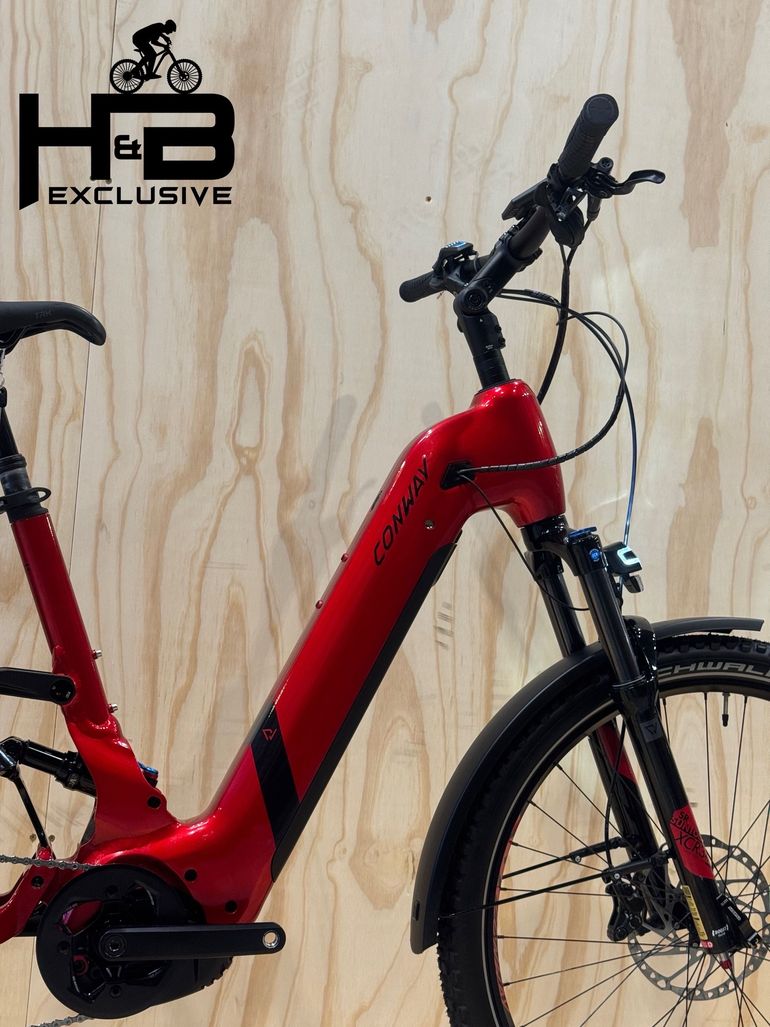 Used Conway Cairon SUV FS 4.7 Shimano Deore 2024 Urban, Red — image 14 of 16