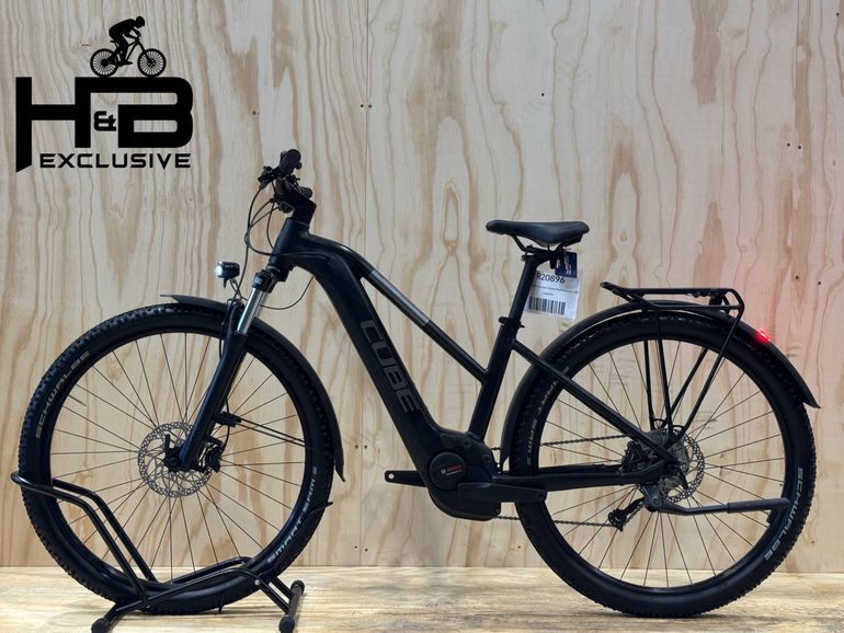 Used CUBE Reaction Hybrid Performance 500 Allroad Shimano Alivio 2024 Mountainbike, Black — image 2 of 14