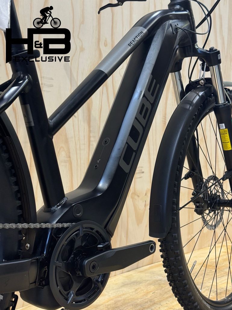 Used CUBE Reaction Hybrid Performance 500 Allroad Shimano Alivio 2024 Mountainbike, Black — image 12 of 14