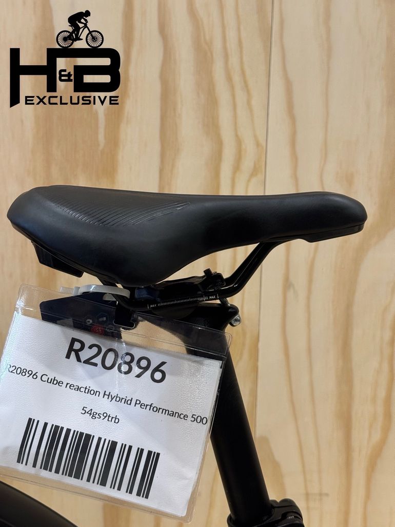 Used CUBE Reaction Hybrid Performance 500 Allroad Shimano Alivio 2024 Mountainbike, Black — image 10 of 14