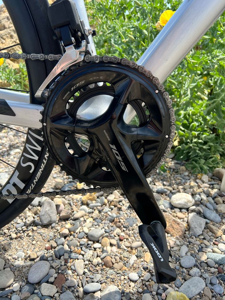 Used Canyon Endurace CF 7 Di2 2025 2025 Road & Gravel, Hellgrau — image 4 of 9