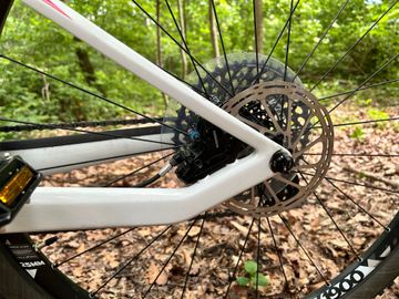 Gebrauchtes Canyon LUX SRAM NX Eagle 2021 Mountainbike, Weiß — Bild 7 von 8