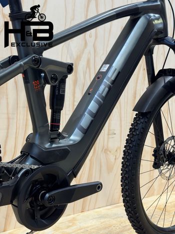 Used CUBE Stereo Hybrid 120 Pro 625 Shimano Deore 2024 Mountainbike, Black — image 11 of 13