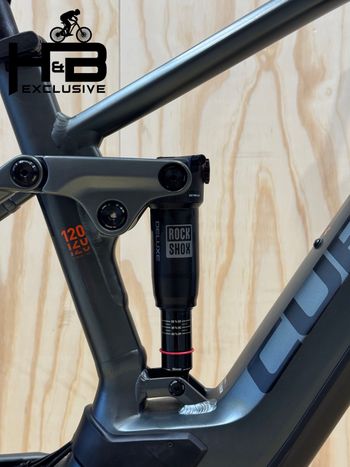 Used CUBE Stereo Hybrid 120 Pro 625 Shimano Deore 2024 Mountainbike, Black — image 10 of 13