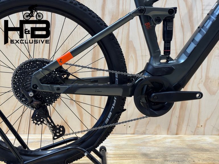 Used CUBE Stereo Hybrid 120 Pro 625 Shimano Deore 2024 Mountainbike, Black — image 3 of 13