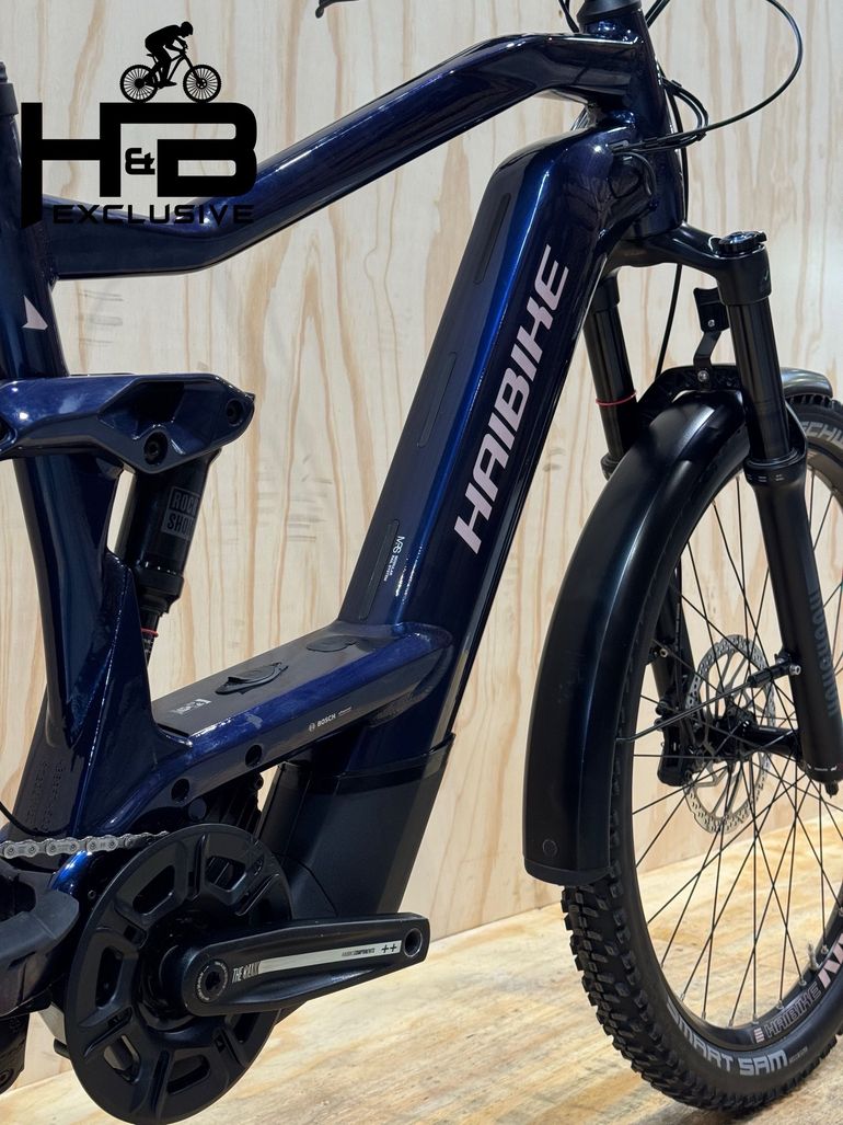 Used Haibike Adventr FS 11 Shimano XT 2024 Mountainbike, Blau — image 14 of 16