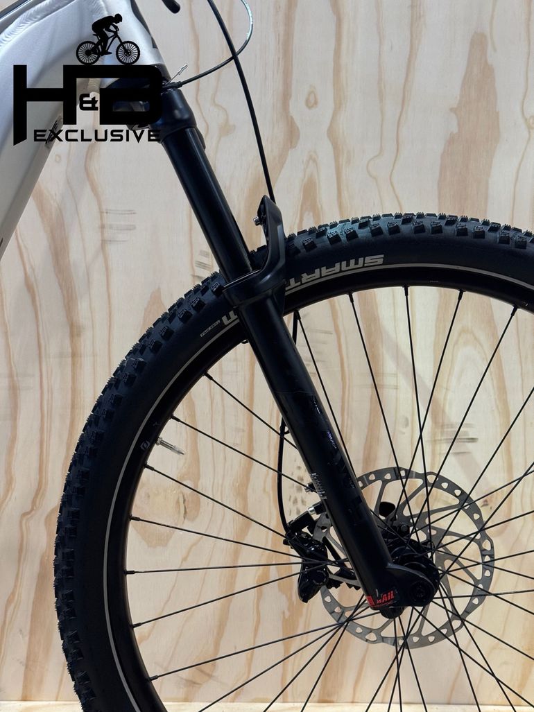 Used Scott Axis ERIDE FS 10 Shimano XT 2024 Mountainbike, Hellgrau — image 4 of 11