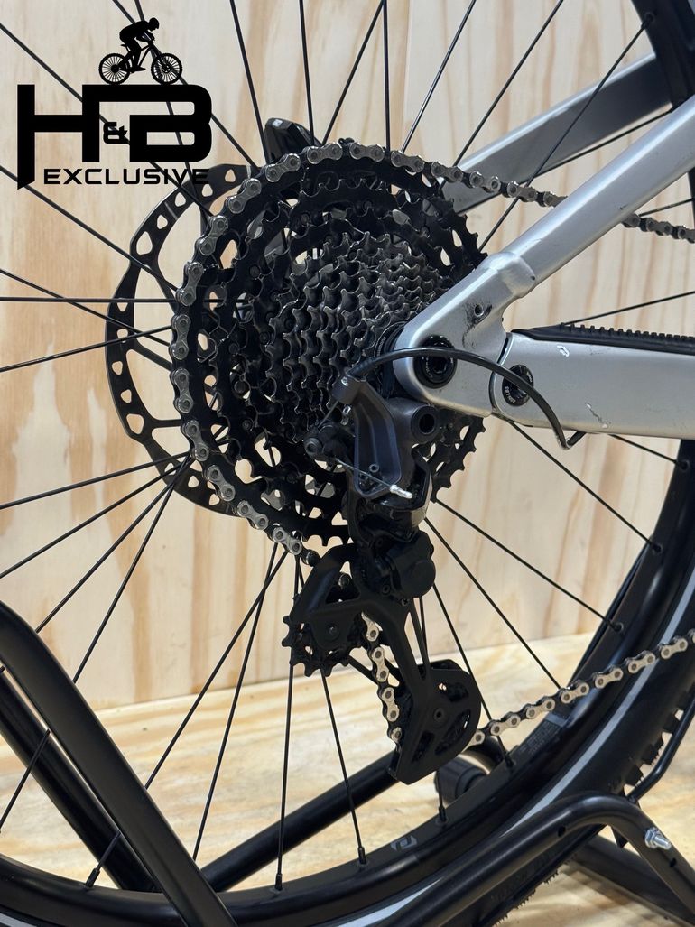 Used Scott Axis ERIDE FS 10 Shimano XT 2024 Mountainbike, Hellgrau — image 11 of 11