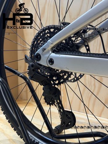 Used Scott Axis ERIDE FS 10 Shimano XT 2024 Mountainbike, Hellgrau — image 10 of 11