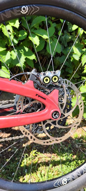 Used Propain Tyee CF 27.5 2021 2021 Mountainbike, Red — image 8 of 9