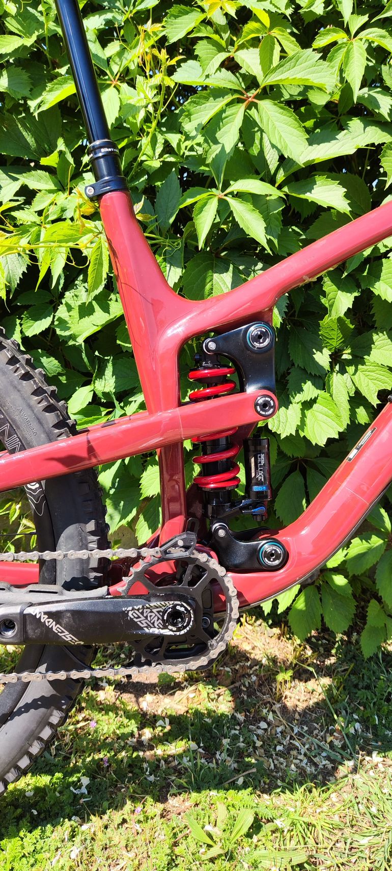 Used Propain Tyee CF 27.5 2021 2021 Mountainbike, Red — image 5 of 9