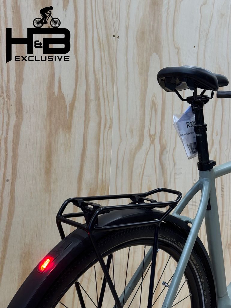 Used CUBE Nuride Hybrid SLX 750 Allroad Shimano Deore 2024 Urban, Light Gray — image 12 of 15