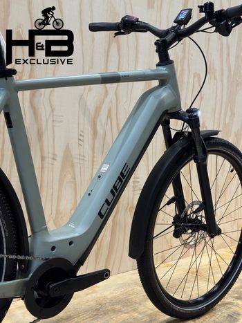 Used CUBE Nuride Hybrid SLX 750 Allroad Shimano Deore 2024 Urban, Light Gray — image 13 of 15