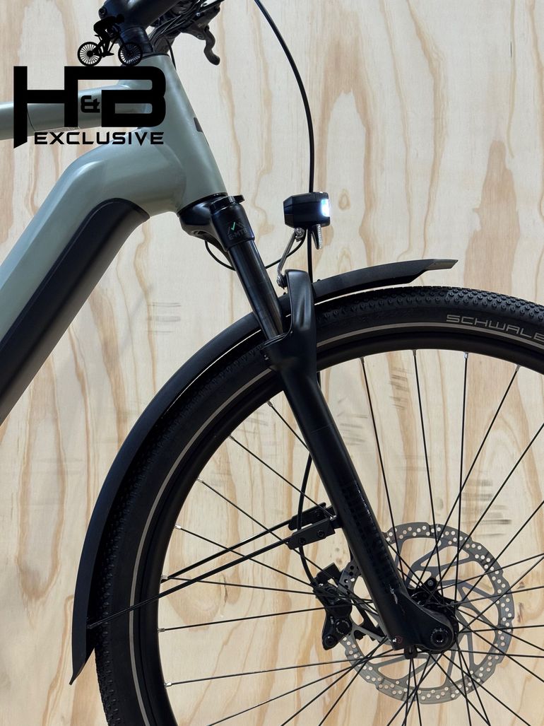 Used CUBE Nuride Hybrid SLX 750 Allroad Shimano Deore 2024 Urban, Light Gray — image 4 of 15