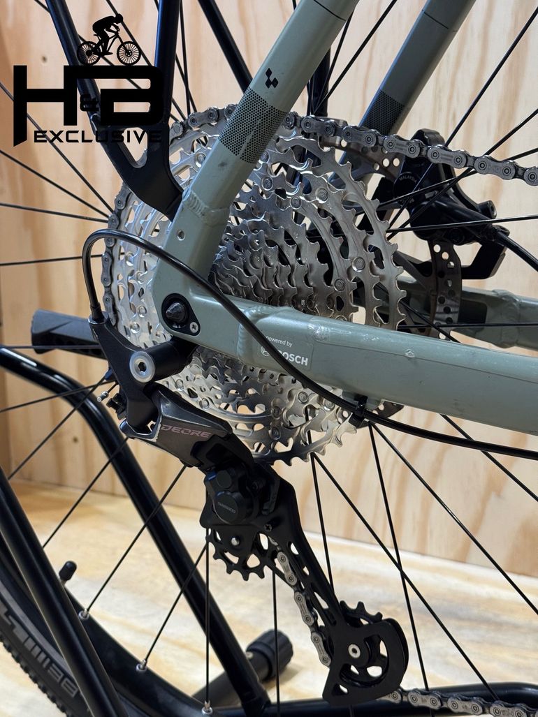 Used CUBE Nuride Hybrid SLX 750 Allroad Shimano Deore 2024 Urban, Light Gray — image 14 of 15