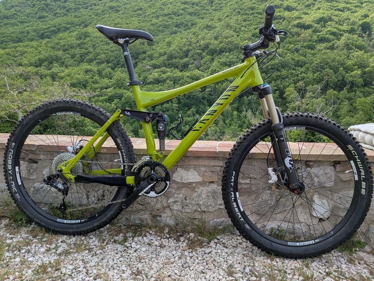 Used Canyon Nerve AM 6.0 - SRAM X9 2012 Mountainbike, Green — image 1 of 12