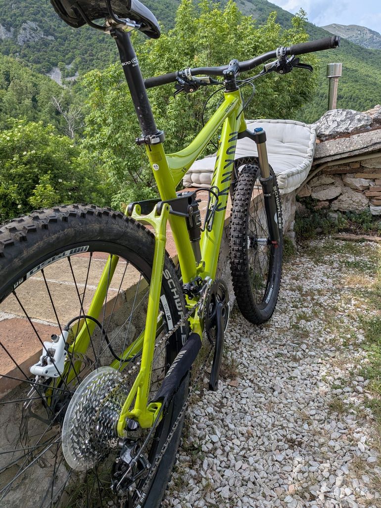 Used Canyon Nerve AM 6.0 - SRAM X9 2012 Mountainbike, Green — image 2 of 12