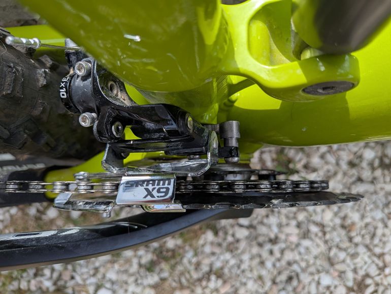 Used Canyon Nerve AM 6.0 - SRAM X9 2012 Mountainbike, Green — image 5 of 12