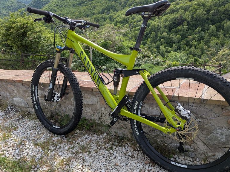 Used Canyon Nerve AM 6.0 - SRAM X9 2012 Mountainbike, Green — image 4 of 12
