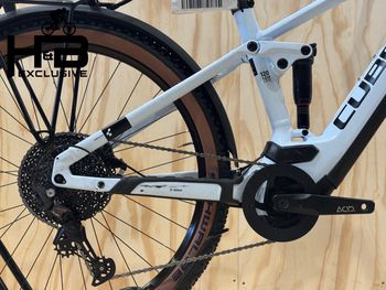 Used CUBE Stereo Hybrid 120 Pro 750 Shimano Deore 2024 Mountainbike, Light Gray — image 3 of 13