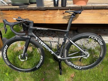 Tweedehands Specialized Tarmac Shimano Dura Ace Di2 2021 Road & Gravel