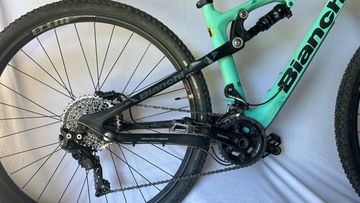 Gebrauchtes Bianchi Methanol Fs29 2018 Mountainbike, Weiß — Bild 5 von 6