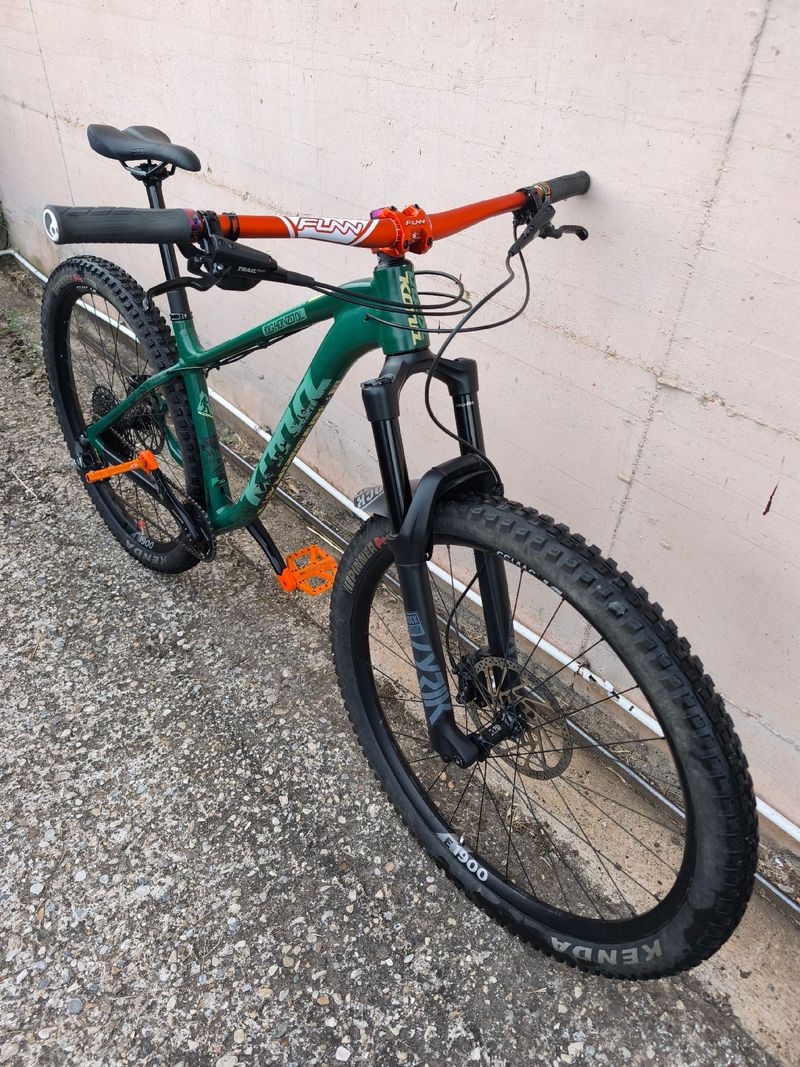 Gebrauchtes Kona Big honzo SRAM NX 2022 Mountainbike, Grün — Bild 3 von 11