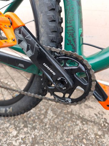 Gebrauchtes Kona Big honzo SRAM NX 2022 Mountainbike, Grün — Bild 9 von 11