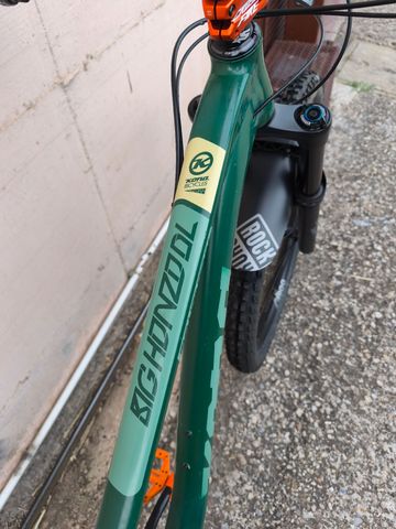 Gebrauchtes Kona Big honzo SRAM NX 2022 Mountainbike, Grün — Bild 11 von 11