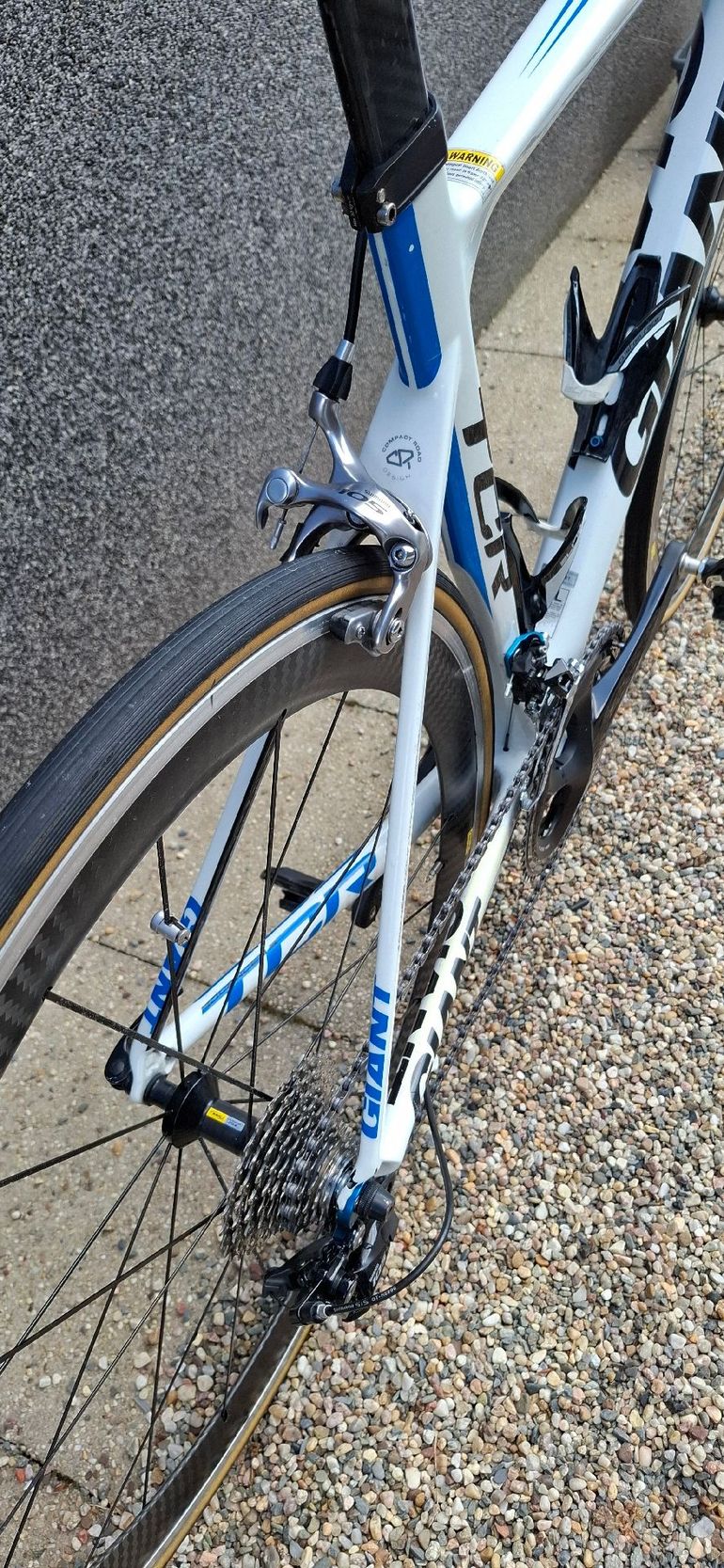 Used Giant Tcr Shimano 105 2010 Road & Gravel, Bianco — image 12 of 18
