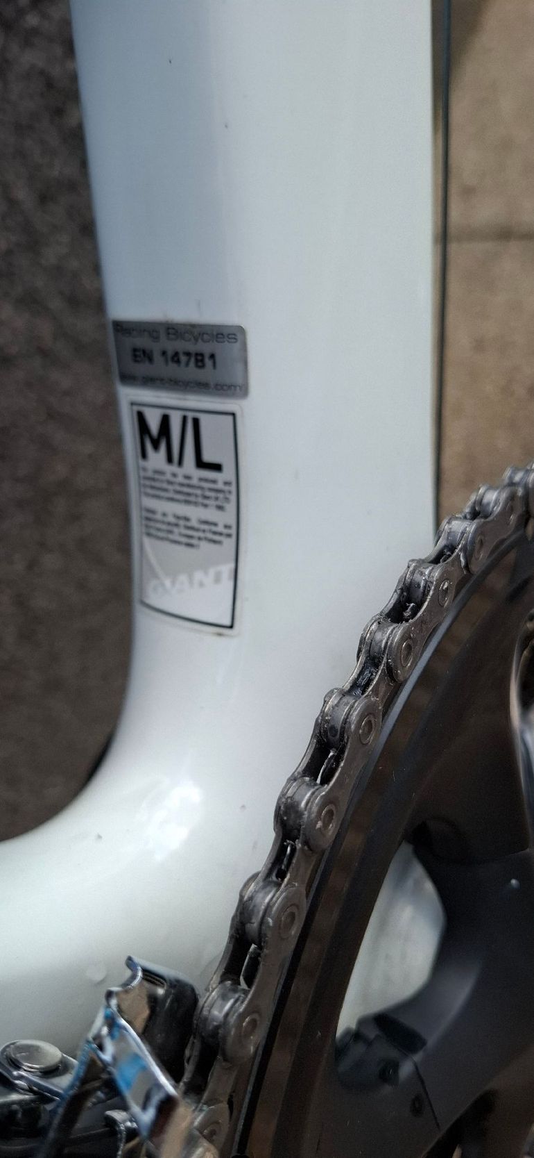 Used Giant Tcr Shimano 105 2010 Road & Gravel, Bianco — image 7 of 18