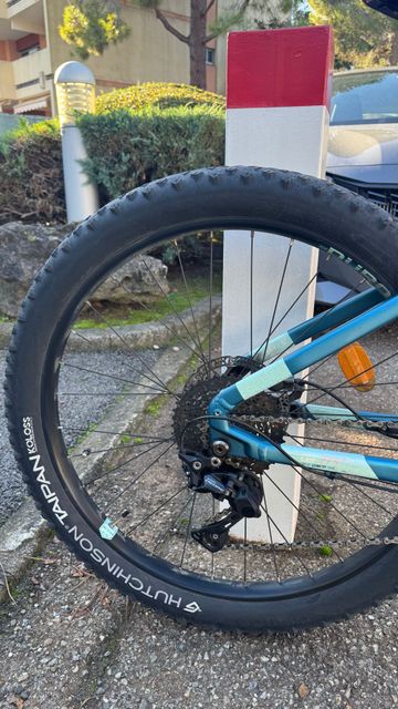 ROCKRIDER E-ST900 Mountain Bike Shimano Deore XT 2022 Mountainbike usato, Blu — immagine 12 di 16
