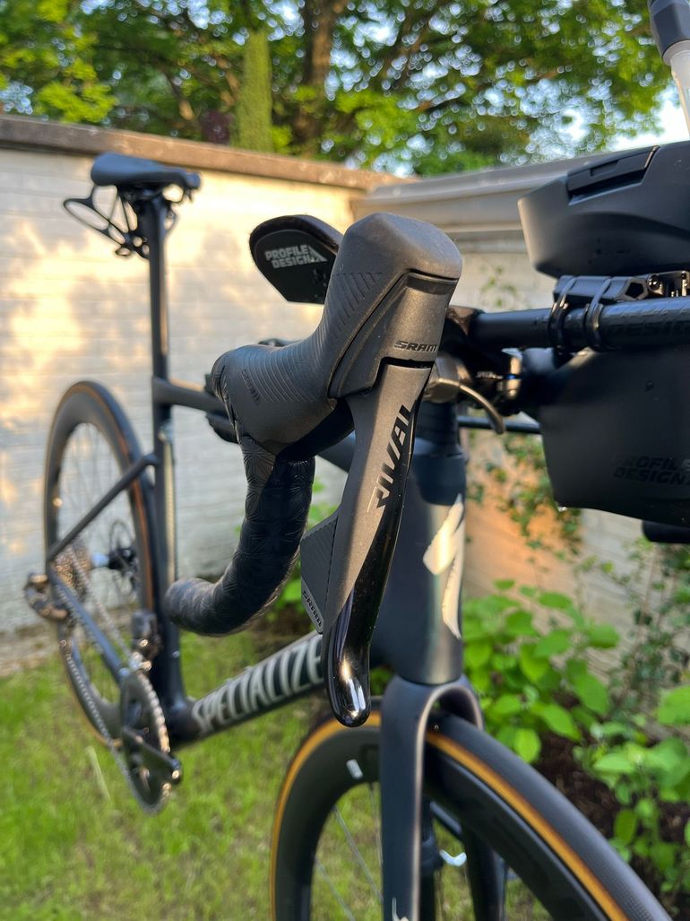 Used Specialized Tarmac SL7 Comp - Rival eTap AXS 2022 2022 Road & Gravel, Blue — image 10 of 13