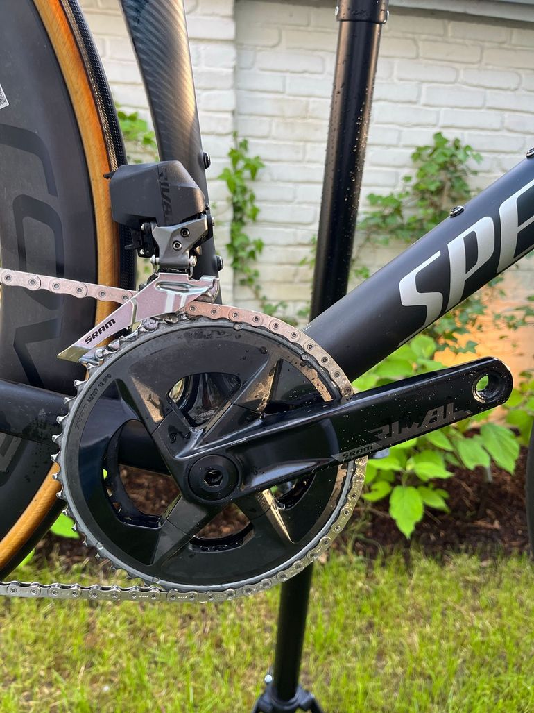 Used Specialized Tarmac SL7 Comp - Rival eTap AXS 2022 2022 Road & Gravel, Blue — image 6 of 13